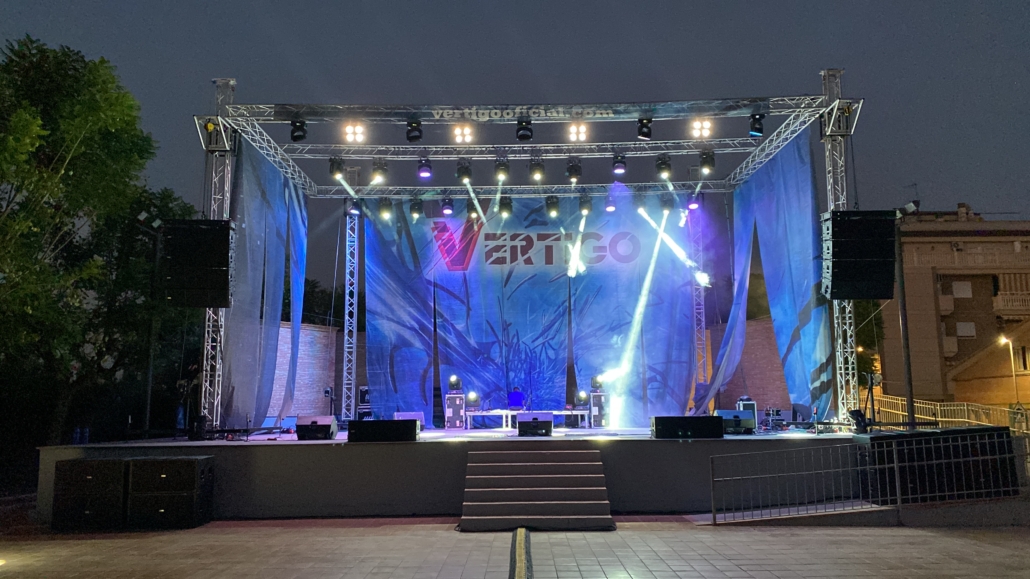 Escenarios | Truss | Ground Support Escenarios | Truss | Ground Support