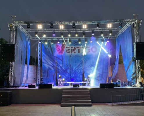 Escenarios | Truss | Ground Support